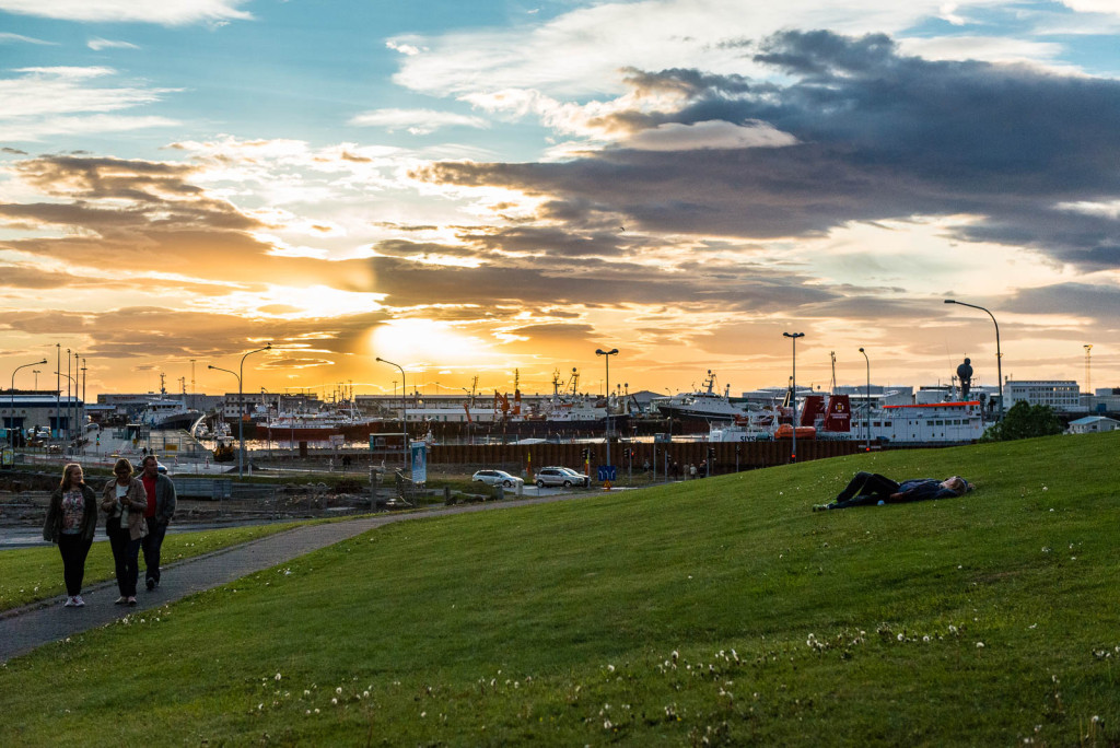 Reykjavik has a population of around 120,000 (and over 200,000 in the Capital Region)