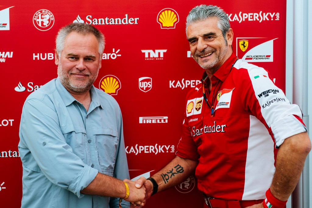 Kaspersky Lab prolongs its sponsorship contract with Scuderia Ferrari