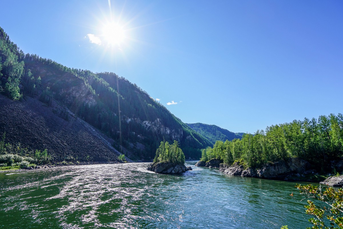 Sayan And Yenisei Fun And Frolics Nota Bene Eugene Kaspersky S   Enisei Confluence 1 