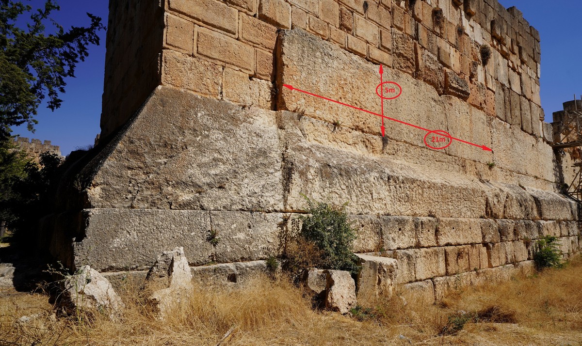 Megalithic Baalbek in Lebanon