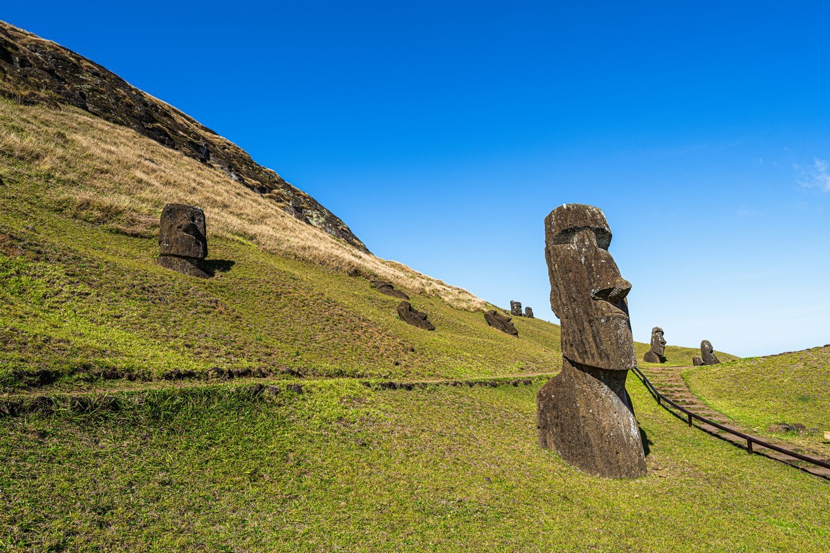Finally – Easter Island and its mysterious stone statues!
