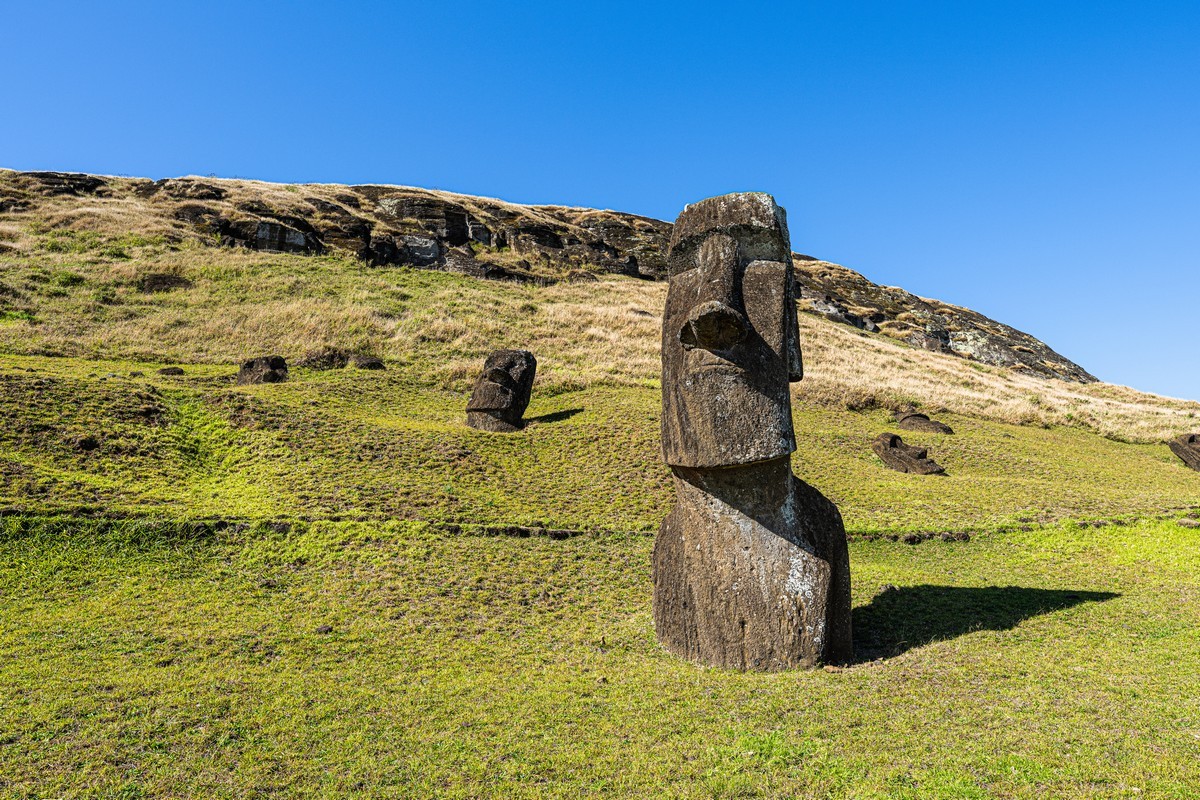 Easter Island’s moai story: one of fascinating former glory.