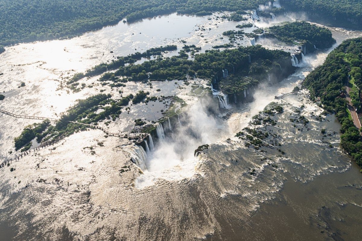 Itaipu &amp; Iguazu – the birds-eye view!