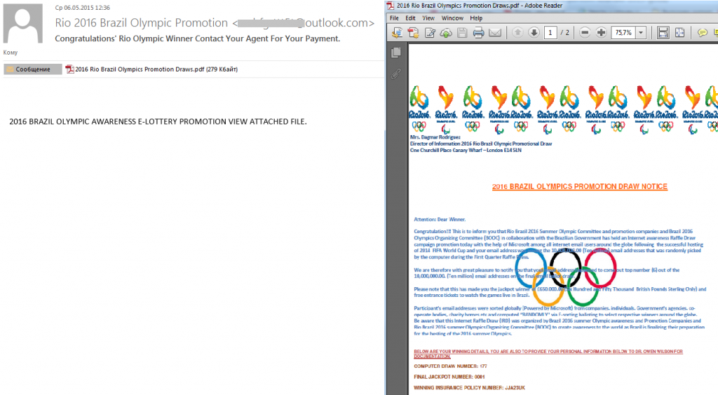 Spam e phishing nel secondo trimestre del 2015