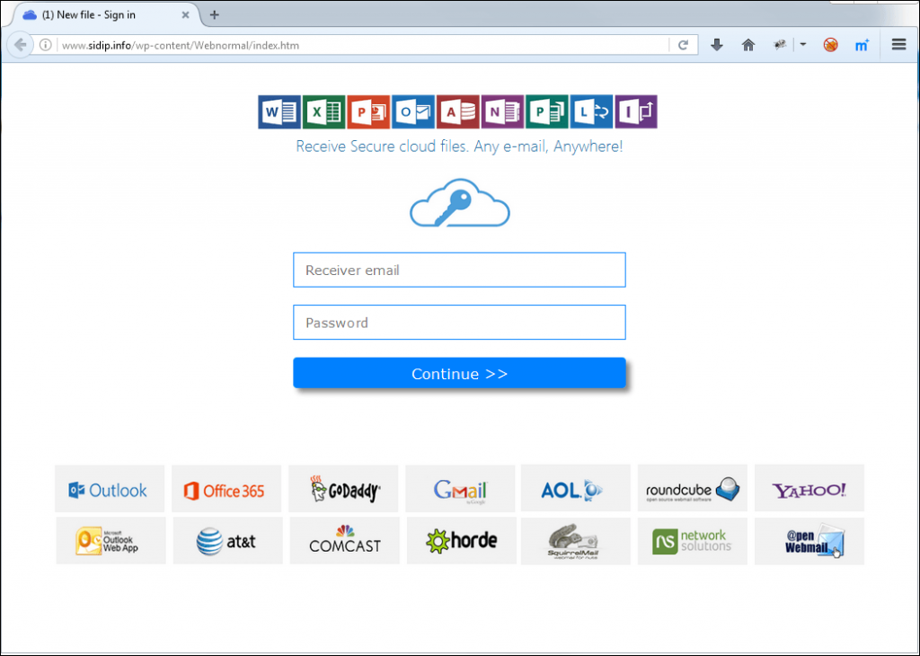 Spam e phishing